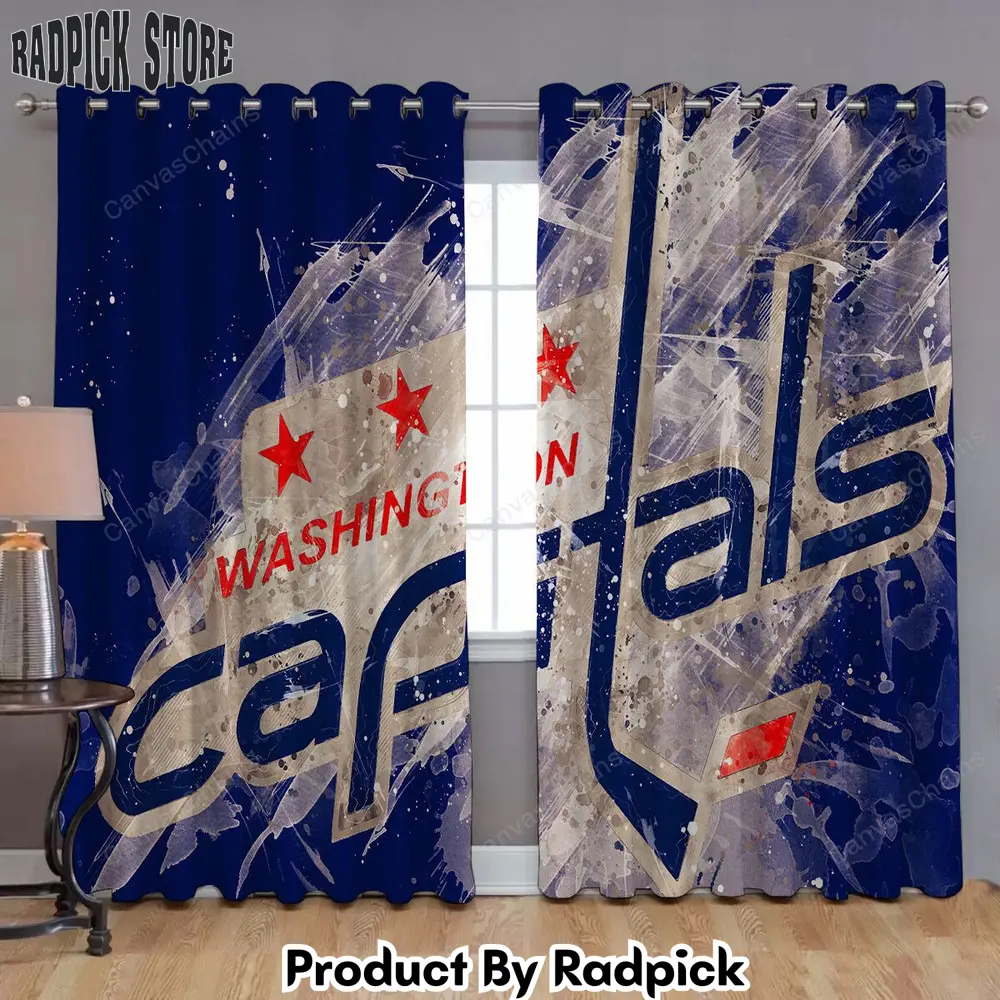 Radpick washington capitals 1 window curtains curtains living room curtains for window rp852174